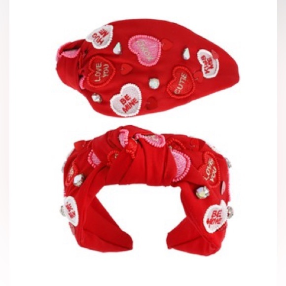 Accessories - Conversation Hearts Beaded Headband